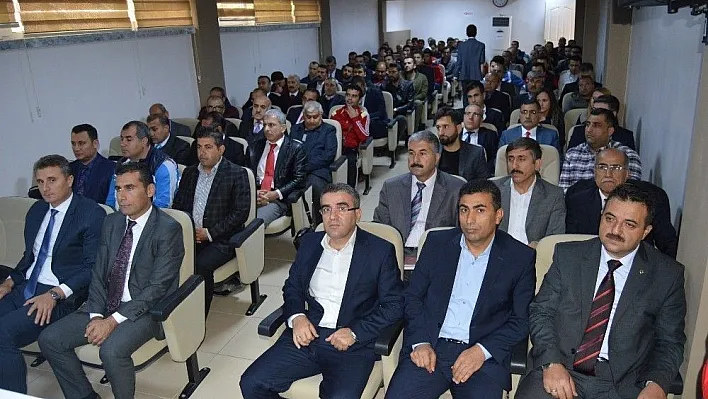 Besni'de okul sporları değerlendirme toplantısı yapıldı
