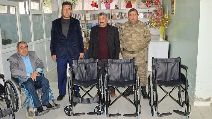Besni'de şehit babasından anlamlı yardım
