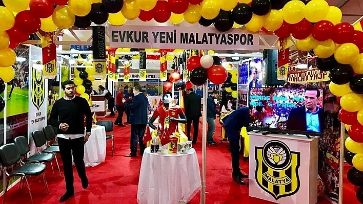 E. Yeni Malatyaspor standına yoğun ilgi

