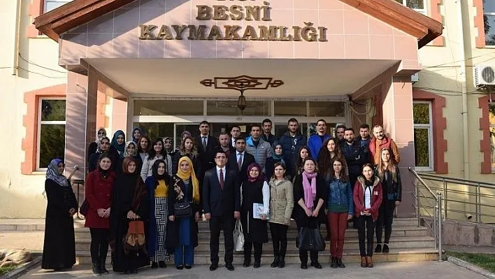 Kaymakam Gençer: 'Özveri ve meslek aşkı ile işinizi yapınız'
