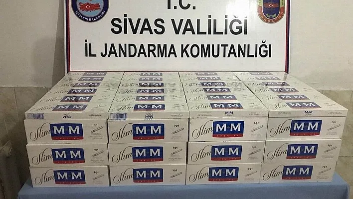 Valizlerden kaçak sigara çıktı
