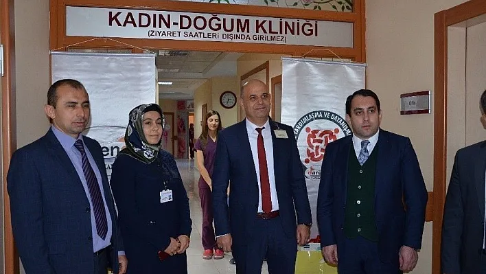 Darende'de 'Hoş Geldin Bebeğim' projesi uygulanmaya başladı
