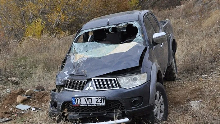 Tunceli'de trafik kazası