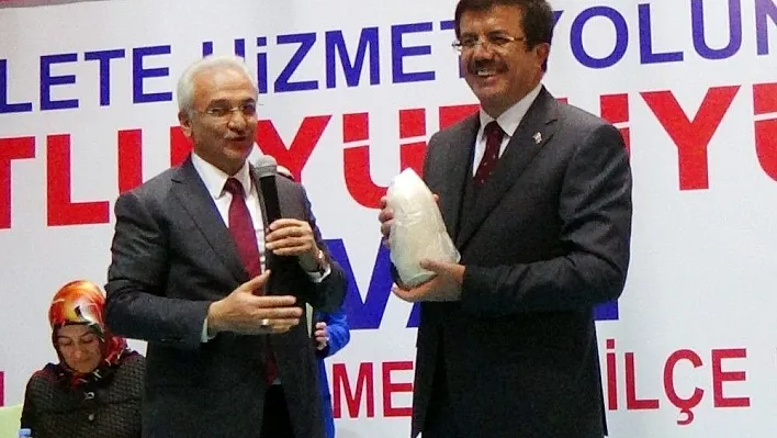 Ekonomi Bakanı Zeybekci Erzincan'da
