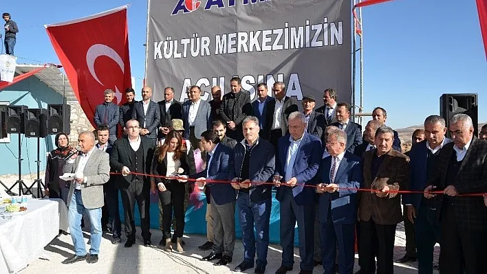 Atmalı Kültür Merkezi açıldı
