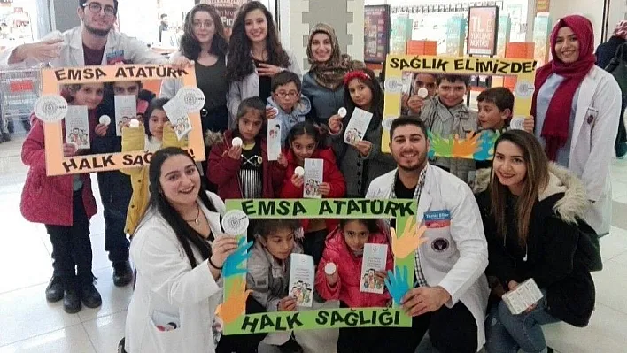 EMSA Atatürk Kulübü üyelerinden 'El Yıkama' etkinliği
