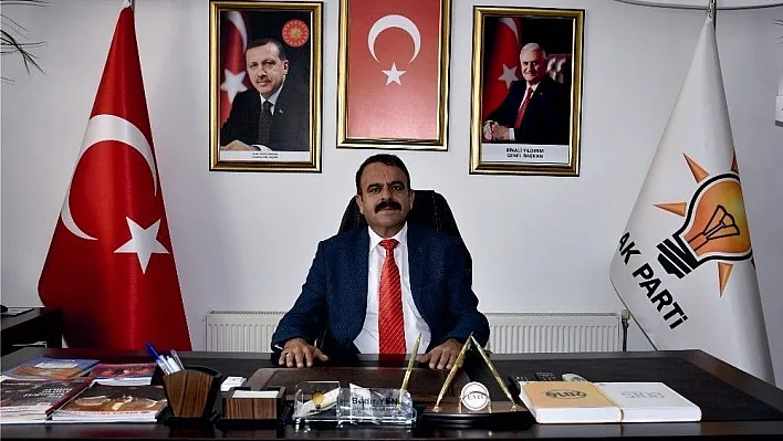 AK Parti İlçe Başkanı Bedir Yeni'den teşekkür
