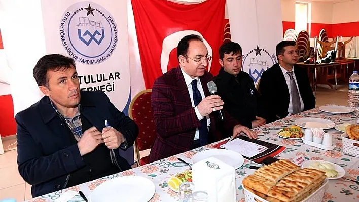 Oltulular tanışma ve kaynaşma yemeğinde bir araya geldi
