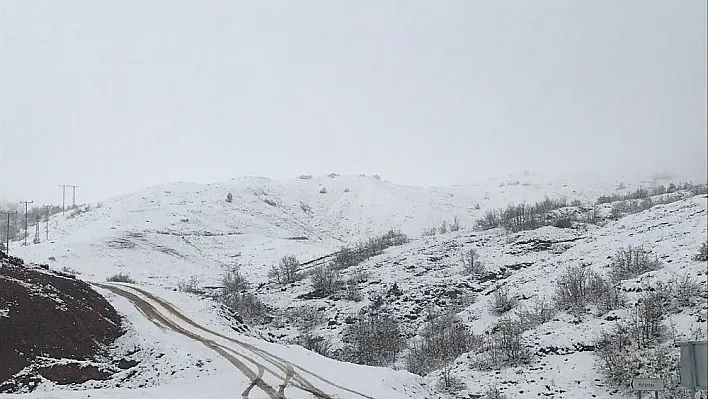 Bingöl'e ilk kar düştü