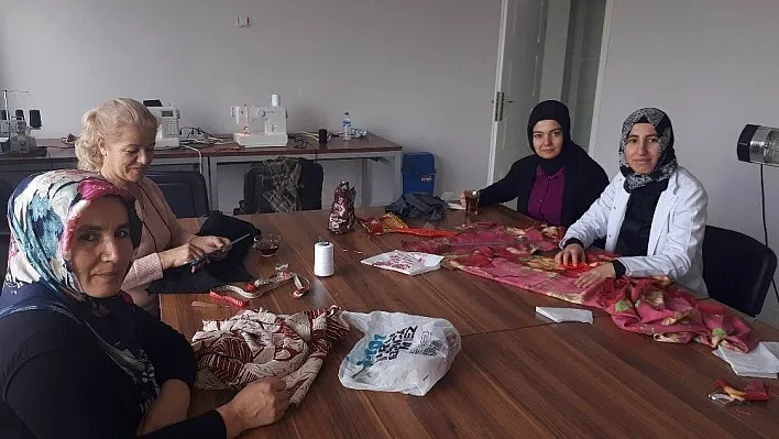 Ulaş'ta Nakış ve İğne Teknikerleri Kursu açıldı

