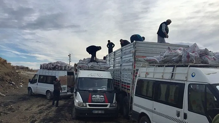 Sincik ilçesinde kömür dağıtımı başladı
