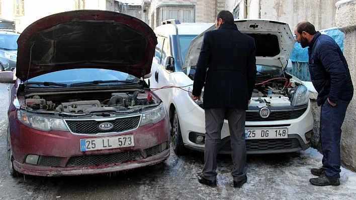 (Özel haber) Erzurum buz tuttu
