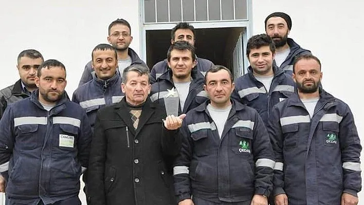 ÇEDAŞ Gürün Şefliği'ne 'Memnuniyet' ödülü
