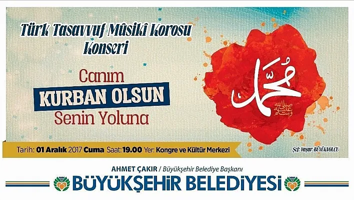 Büyükşehir'den Mevlid Kandili programı
