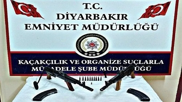 Diyarbakır merkezli 3 ilde silah kaçakçılığı operasyonu: 7 gözaltı
