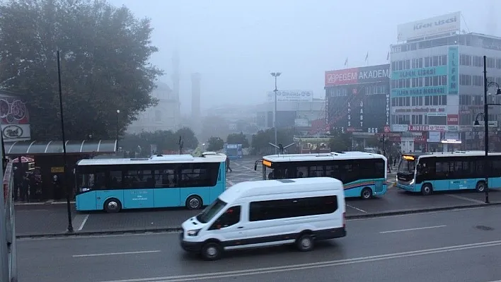 Malatya'yı sis kapladı
