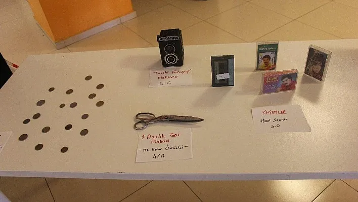 Öğrencilerden 'Kültürel Miraslar' sergisi
