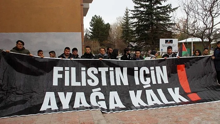 Sivas, Tokat ve Yozgat'ta 'Kudüs' protestosu
