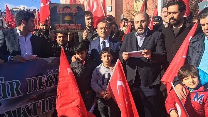 Tunceli'den Trump'a 'Kudüs' Tepkisi
