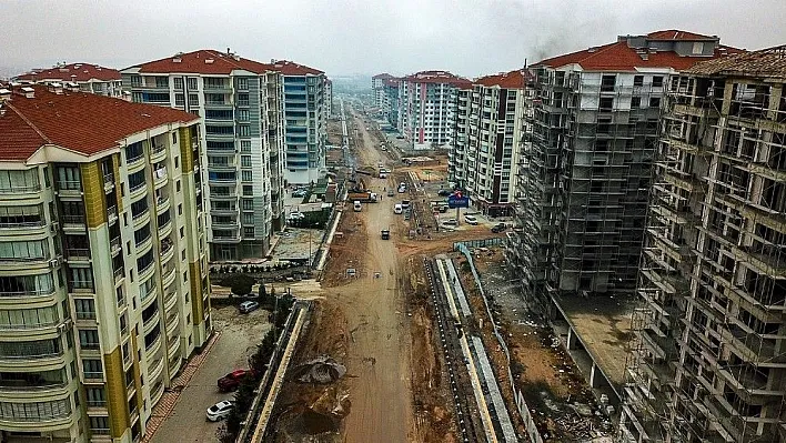 Yeşilçam Caddesinde değişim ve dönüşüm çalışmaları başladı
