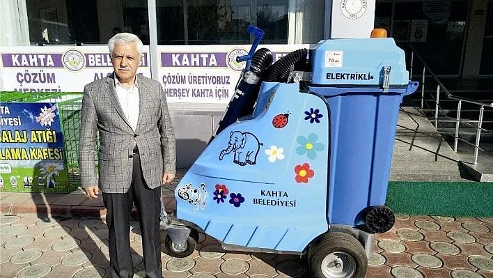 Kahta'yı robot filler temizleyecek
