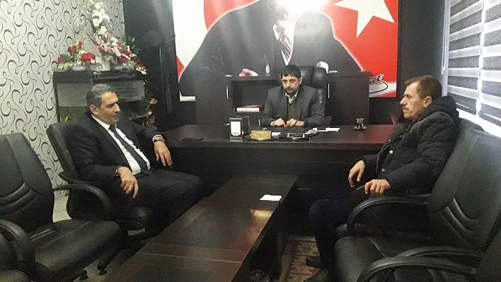 İl Genel Meclis Başkanı Erdoğan AGAD Başkanı Aslan ile bir araya geldi
