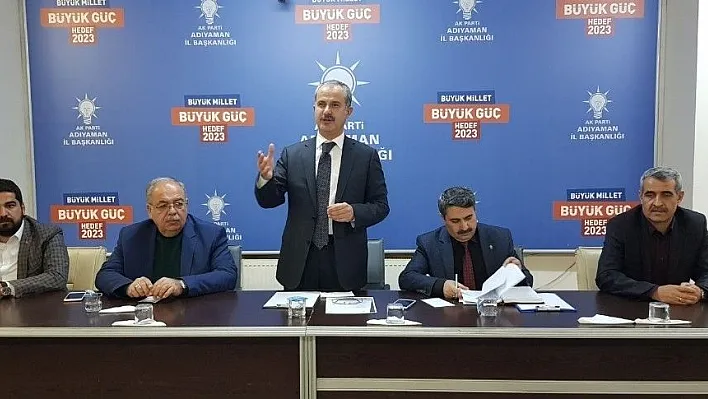 AK Parti Başbakanın gelişine hazırlanıyor
