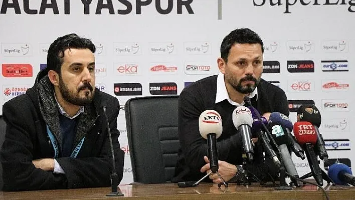 Erol Bulut: 'Takımımı mücadelesinden dolayı tebrik ediyorum'
