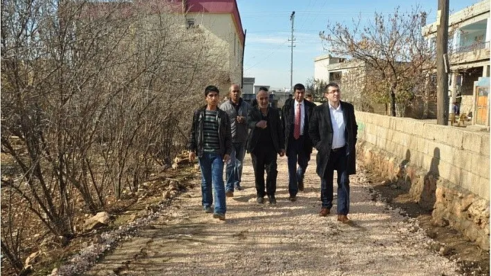 Kaymakam Gencer köylerde incelemelerde bulundu
