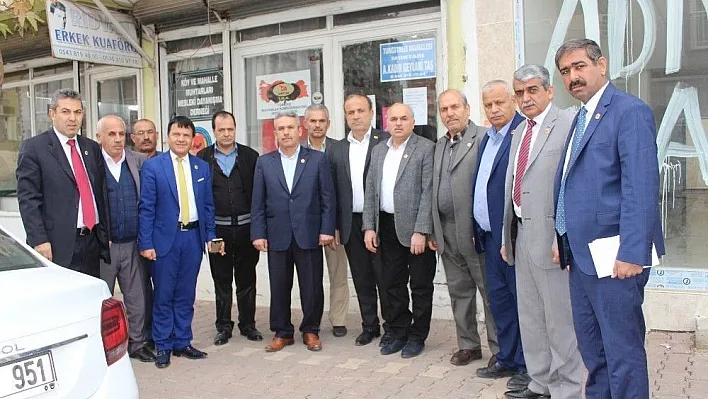 Adıyaman'da muhtarlar heyecanla Başbakan Yıldırım'ı bekliyor
