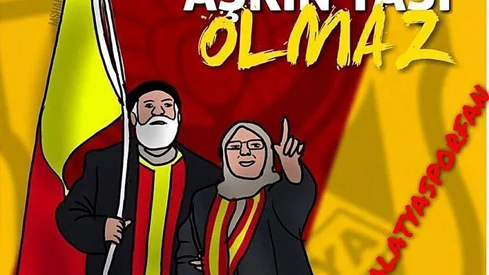 E.Yeni Malatyaspor'un renkli simaları Maço Orhan ve Fatma Nine'nin tabloları yapıldı
