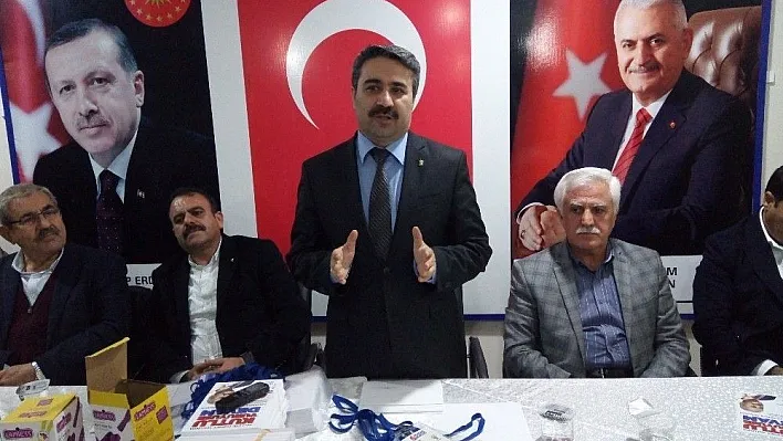 AK Parti Kahta ilçe Başkanlığı istişare toplantısı düzenlendi
