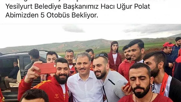 Taraftar otobüs istedi, başkan sosyal medyadan cevap verdi
