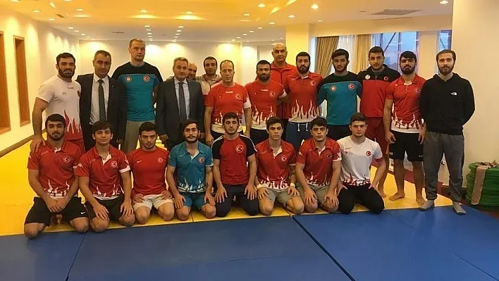 Judo milli takımı Erzurum'da kampta
