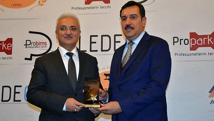 Ekşisu Projesine anlamlı ödül

