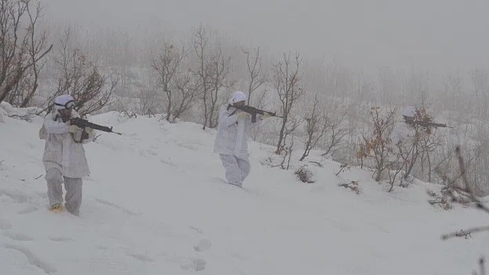 Tunceli'de komando timlerinin terör operasyonları sürüyor