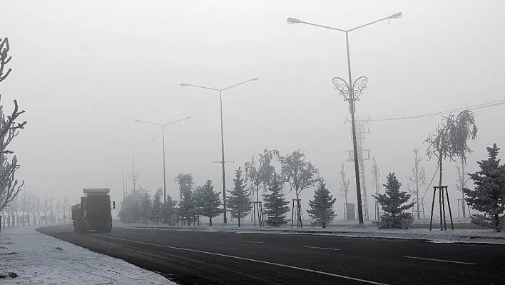 Doğu Anadolu'da sis ve soğuk hava
