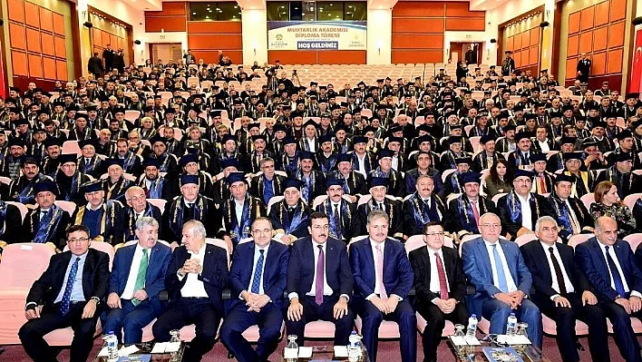Malatyalı muhtarlar akademili oldu
