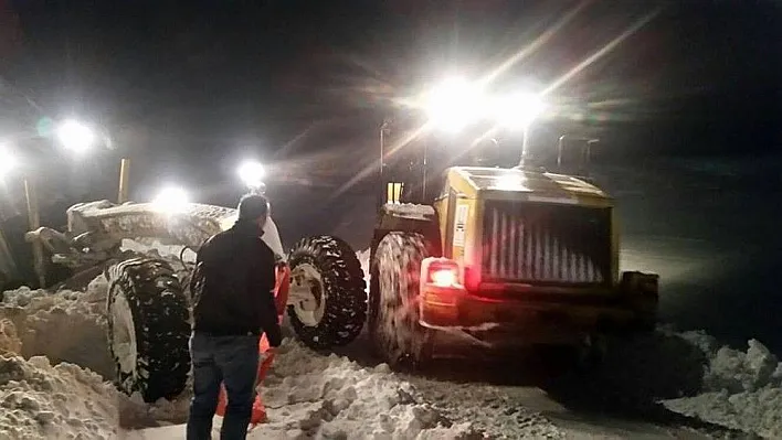 Kar ve tipi Doğu Anadolu'da 400'e yakın köy yolunu ulaşıma kapattı
