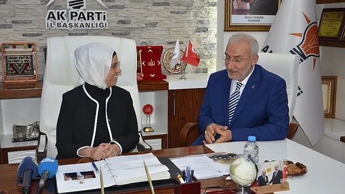 AK Parti Genel Başkan Yardımcısı Kavakcı Kan'dan Kahtalı'ya  ziyaret
