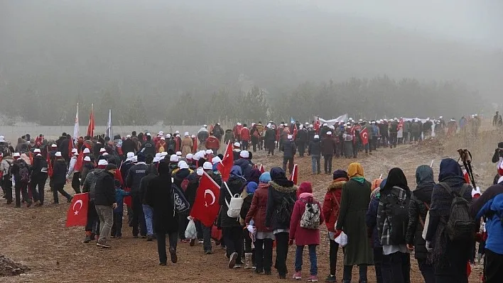 Sarıkamış şehitleri Sivas'ta düzenlenen yürüyüşle anıldı
