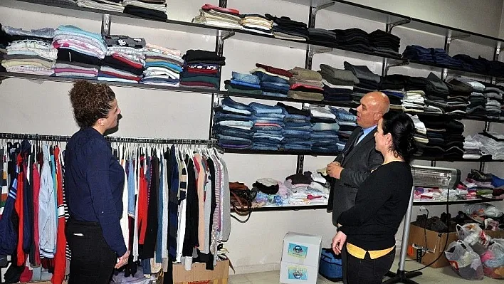 Tunceli'de mağaza gibi 'Hayır çarşısı'

