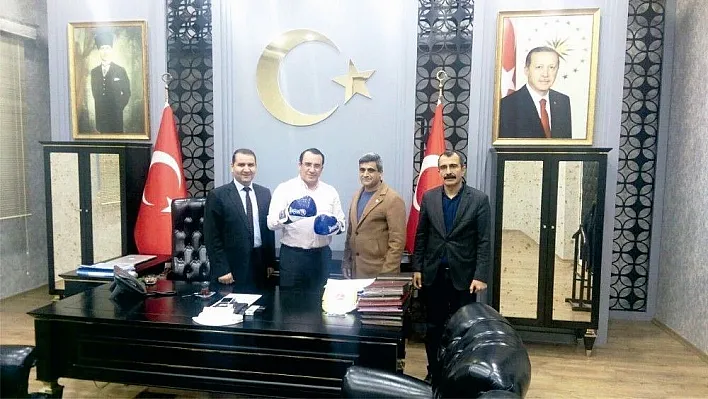 Kick Boks Federasyonu Güneydoğu Bölge Başkanı Erdoğan Kahta'da
