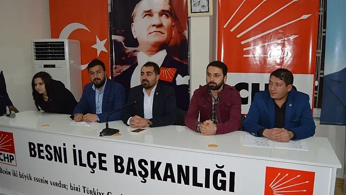 CHP Besni İlçe Gençlik Kolları Başkanlığında kongre heyecanı yaşandı
