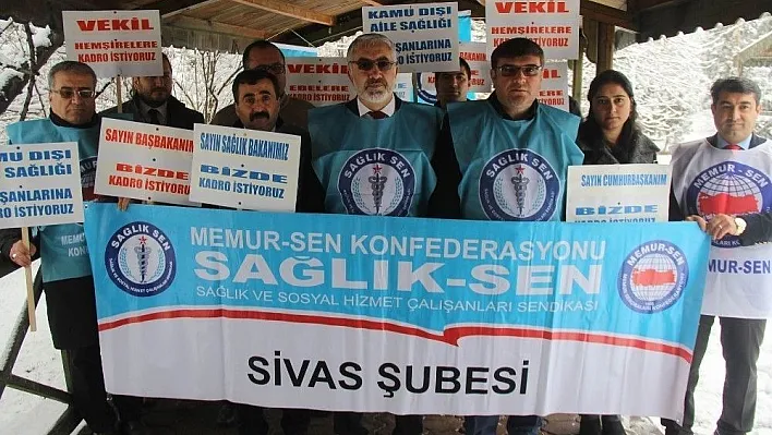 Sağlık-Sen 4/C'li personele kadro istedi
