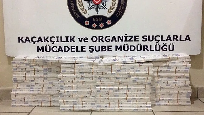 Durdurulan otomobilde 500 paket kaçak sigara ele geçirildi
