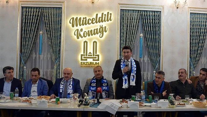 B.B.Erzurumspor'da moral yemeği
