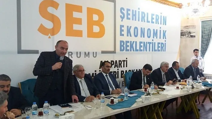 ETSO Meclis Başkanı Özakalın, Erzurum'a çekim gücü yatırım istedi
