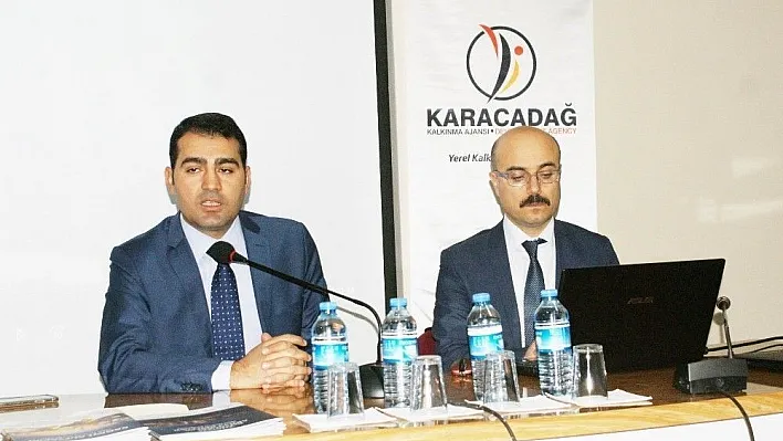Karacadağ Kalkınma Ajansı Çermik'te bilgilendirme toplantısı yaptı
