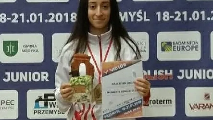 Milli Sporcu İnci, Polonya'dan Madalya ile Döndü
